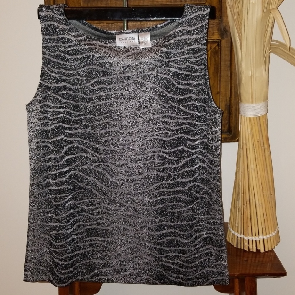 🌹Chico's black and gray tank top🌹